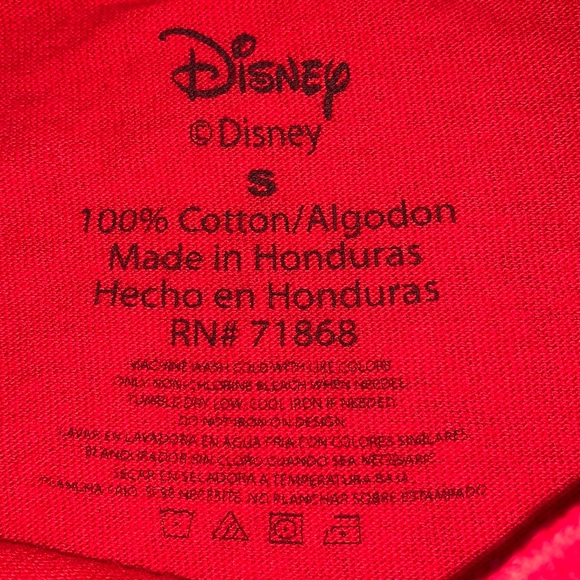 Disney Mickey and Minnie Christmas Graphic Tee Small - Picture 4 of 7